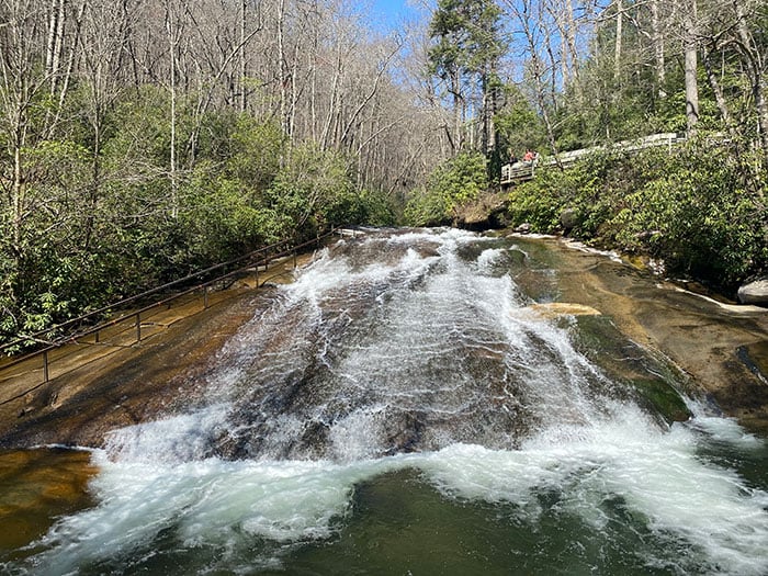 sliding rock