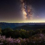 Milky Way over the Blue Ridge