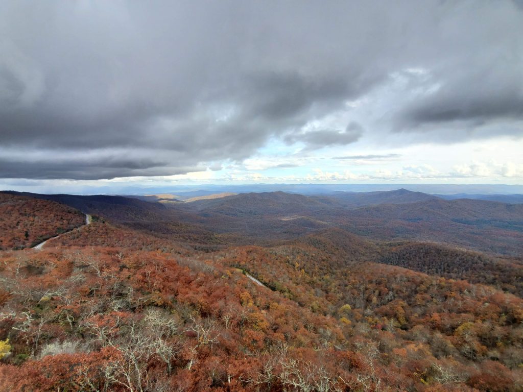 Views of the Blue Ridge Parkway